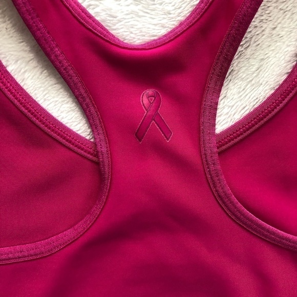 Under Armour Pink Breast Cancer Sports Bra - Picture 5 of 6